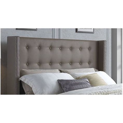 Dg Casa Savoy Storage Upholstered Wingback Panel Bed Panel Bed Bed