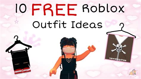Free Roblox Outfits With T Shirt Designs Youtube