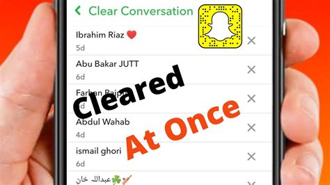 how to delete all chats on snapchat 2022 how to clear all conversations on snapchat at once
