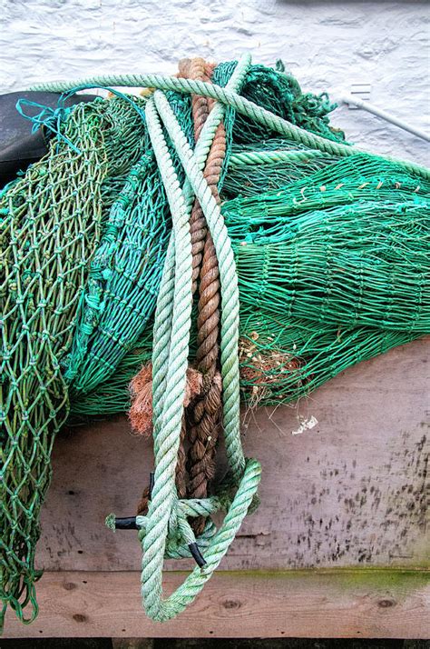 Ropes And Fishing Nets Photograph By Phyllis Taylor Fine Art America