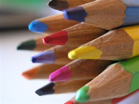 Coloured Pencils Free Stock Photo Public Domain Pictures