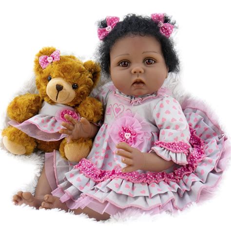 Buy Aori Reborn Baby Dolls Black Lifelike African American With Soft