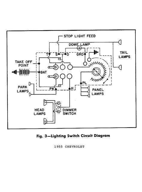 1955 Chevy Ignition Switch Wiring