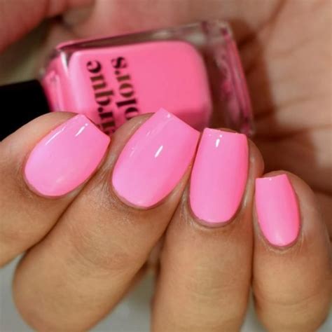 Valley Of The Dolls Neon Pink Nail Polish Bubblegum Pink Etsy In 2020