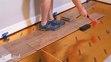 Installing Laminate Flooring For The First Time — Crafted Workshop