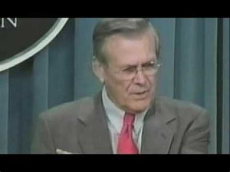 He served as the 13th secretary of defense from 1975 to 1977. Donald Rumsfeld Unknown Unknowns ! - YouTube