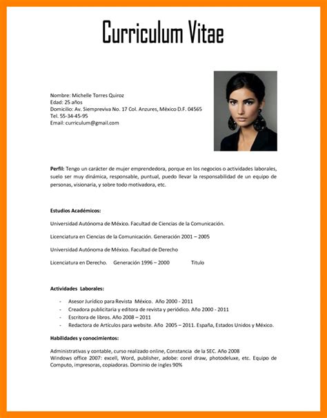 Curriculum vitae actual por modelos de currículum. Modelo De Curriculum Vitae 2018 Pdf - Modelo de Curriculum Vitae