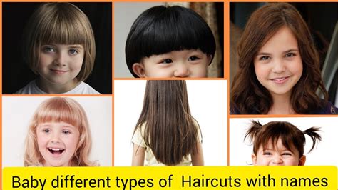 Baby Girls Different Types Of Haircuts With Names New Kids Hair Cut