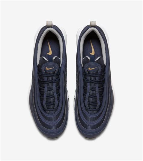 Nike Air Max 97 Midnight Navy And Metallic Gold Release Date Nike Snkrs Nl