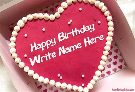 Girl Birthday Cake With Name Photo And Music