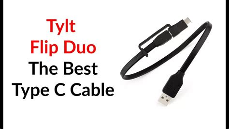 The Best Type C Cable Tylt Flip Duo Youtube Tech Guy Youtube