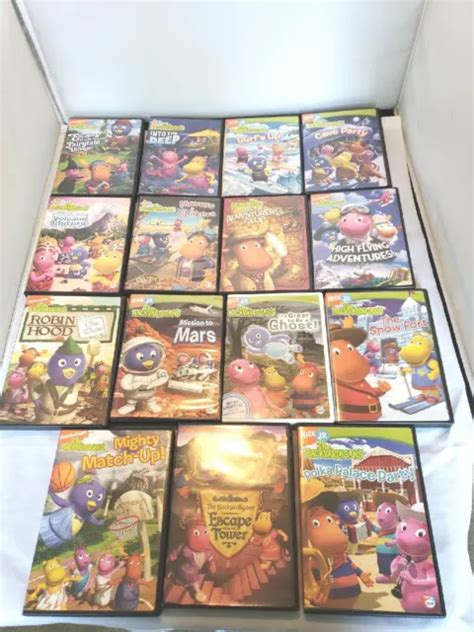 Nick Jr The Backyardigans Nickelodeon Lot Of 15 Dvds Pre Owned Cave Party Eur 6820 Picclick Fr