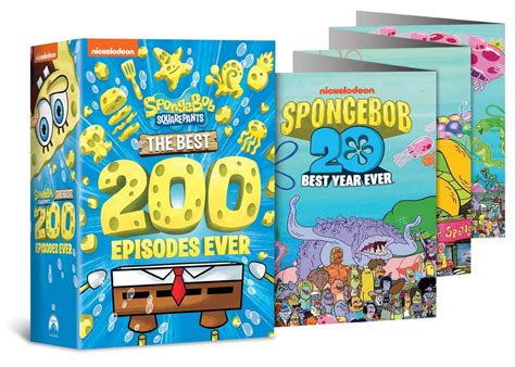 nickalive nickelodeon to release spongebob squarepants the best 200 episodes ever dvd on