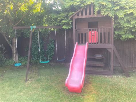 Little Tykes Treehouse Playhouse With Swings And Slide In York