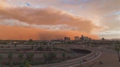 Arizona Dust Storm Time Lapse Video Channel 4 News