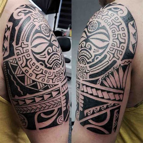 Shoulder Polynesian Tattoo Best Tattoo Ideas Gallery