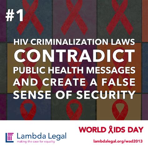 Us Lambda Legal Highlights 15 Ways That Hiv Criminalisation Laws Harm Us All Hiv Justice Network