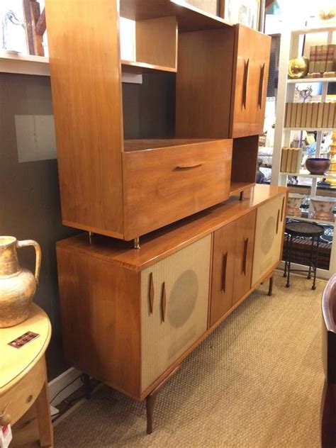 Sensational Mid Century Modern Stereo Cabinet And Dry Bar At 1stdibs