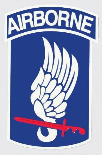 173rd Airborne Patch Decal Fort Campbell Historical Foundation