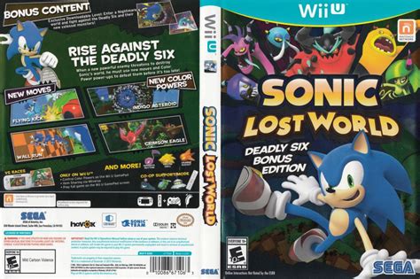 Sonic Lost World Wii U Videogamex