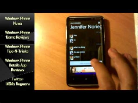 I mostly use facebook messenger, whatsapp and apple's messages app still my choice on idevices. FIM - Facebook Instant Messenger App for Windows Phone 7 ...