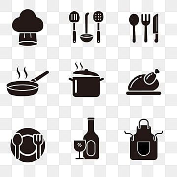 Cook Logosaloon Silhouette Png And Vector Images Free Download Pngtree