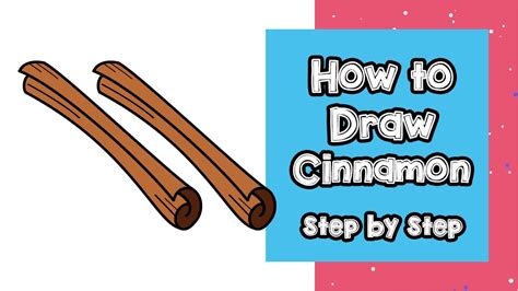 How To Draw Cinnamon Drawing Cinnamon How To Draw Cinnamon Stick By
