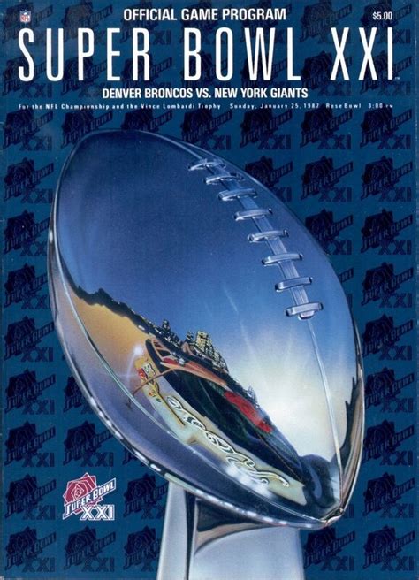 Super Bowl Programs Collecting Guide Gallery History Shopping