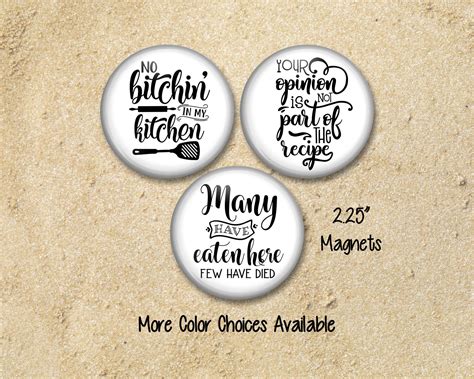 Funny Magnets Kitchen Magnets Sarcastic Gift Snarky Etsy Funny Magnets Fun Magnets Magnets