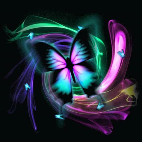 Neon Butterfly V2 Youtube