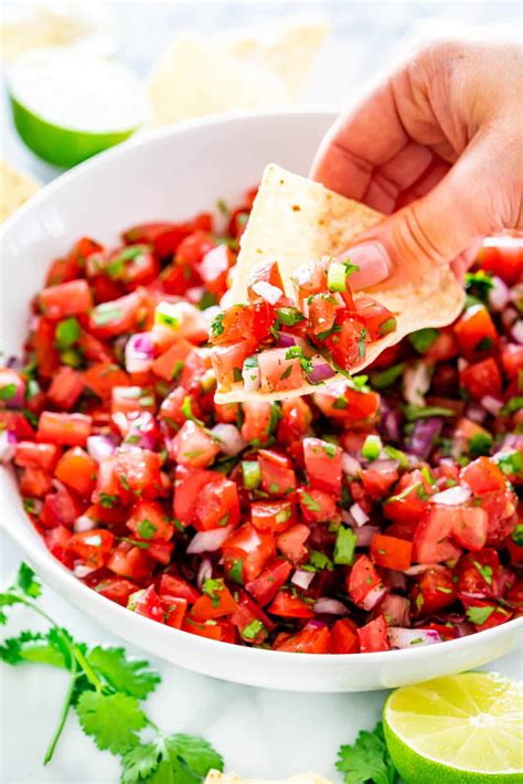 Featured in 3 meals, 1 snack, $10 meal plan. Pico de Gallo Recipe - Jo Cooks