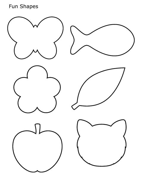 Easy and free to print shapes coloring pages for children. Shape Coloring Pages Picture - Whitesbelfast