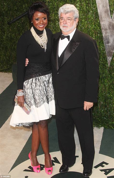 George Lucas 69 And His Wife Mellody Hobson 44 Welcome A Baby Girl