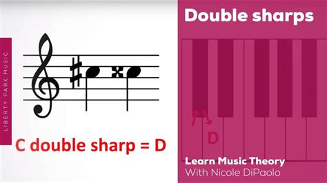Double Sharps Learn Music Theory Video Lesson Youtube