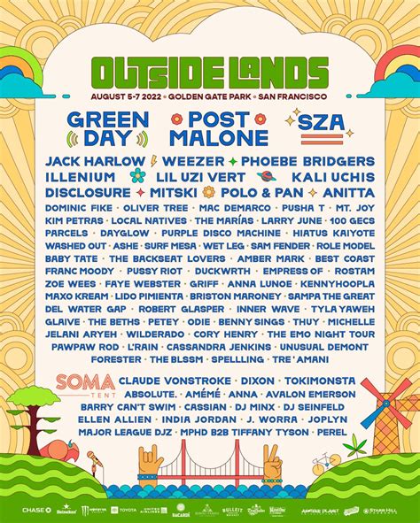 Outside Lands 2022 Lineup Tickets Prices Live Stream Schedule