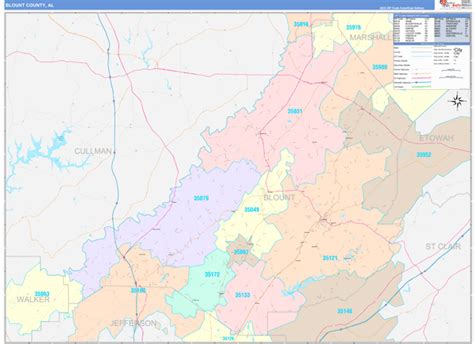 Maps Of Blount County Alabama