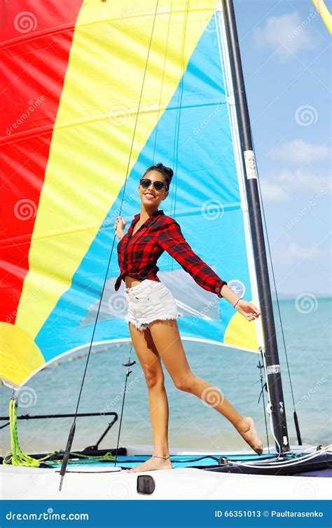 Beautiful Women On Boats