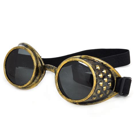vintage victorian steampunk goggles glasses cyber punk biker gothic rave cosplay ebay