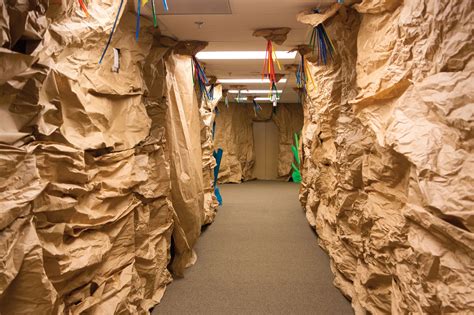 Create A Cave Like Setting In Your Cave Quest Hallways With Brown Kraft