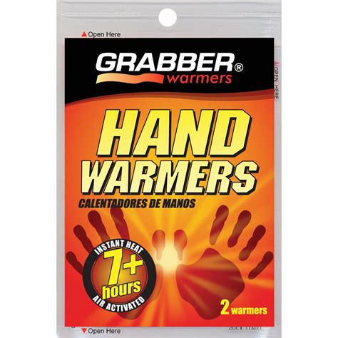 Grabber Mini Hand Warmers Single Use Air Activated Heat Hwes