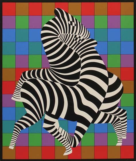 Victor Vasarely Illusioni Ottiche Artisti Arte