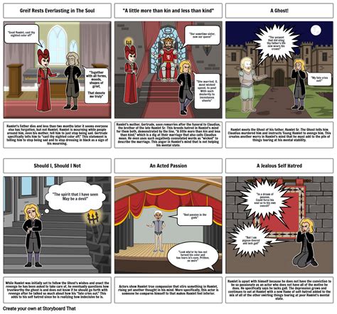 Hamlet Storyboardthat Storyboard By D