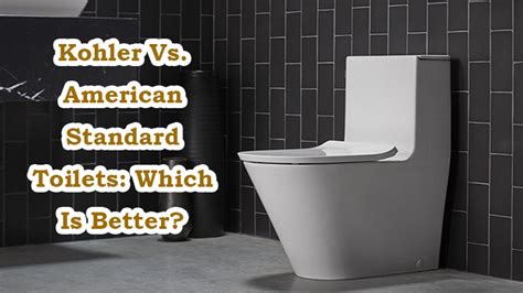 Kohler Vs American Standard Toilets Which Is Better Aleashafaucet