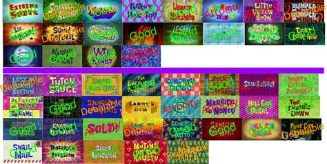 Spongebob Season 9 Scoreboard Remastered By Supernut98 On Deviantart