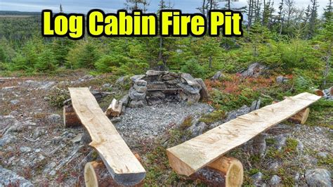 Log Cabin Fire Pit Youtube