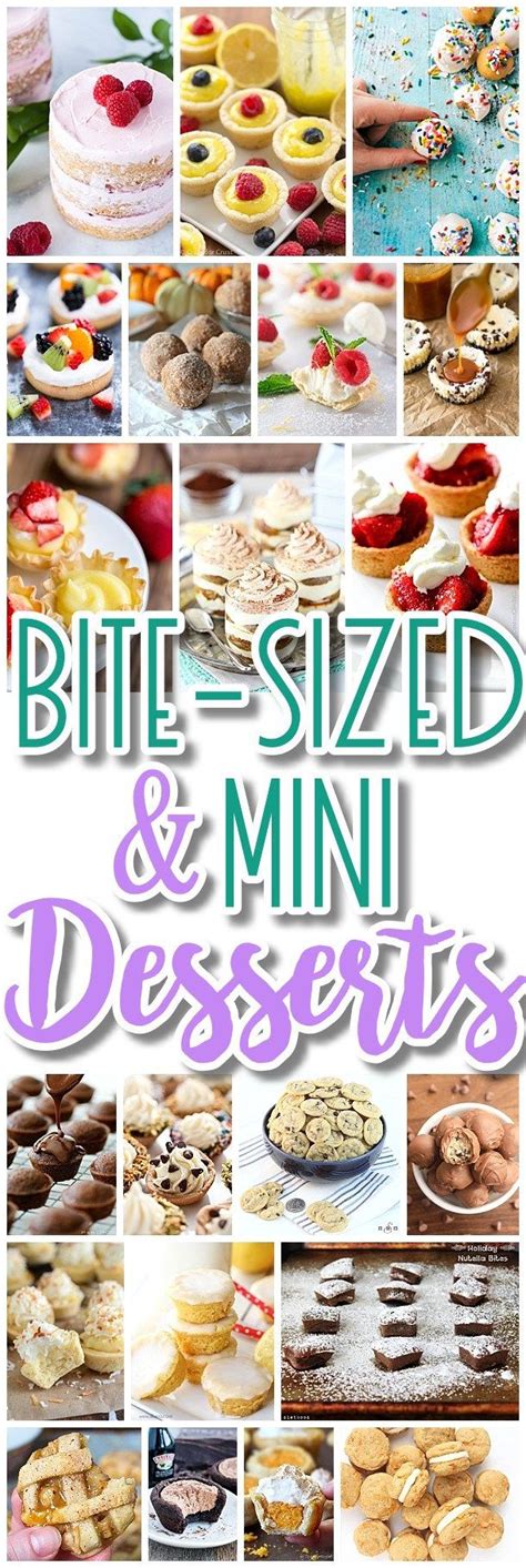 Www.pillsbury.com.visit this site for details: The BEST Bite Size Desserts Recipes and Mini, Individual ...