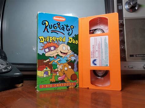 rugrats diapered duo vhs video cassette tape movie vintage etsy uk