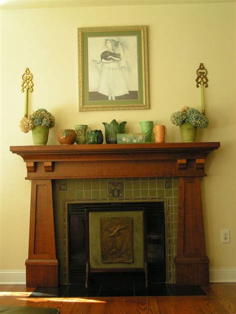 Cover the whole room or simply paper over an accent wall. Craftsman Fireplace Home Design Ideas, Pictures, Remodel ...