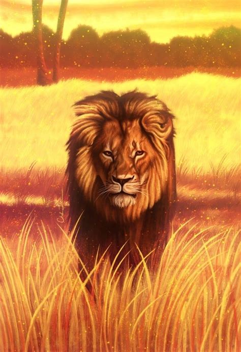 Cecil The Lion An Art Print By Chelsea Lowe Wildlife Day Cute