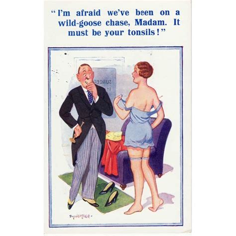 banned saucy seaside postcards by donald mcgill go on show